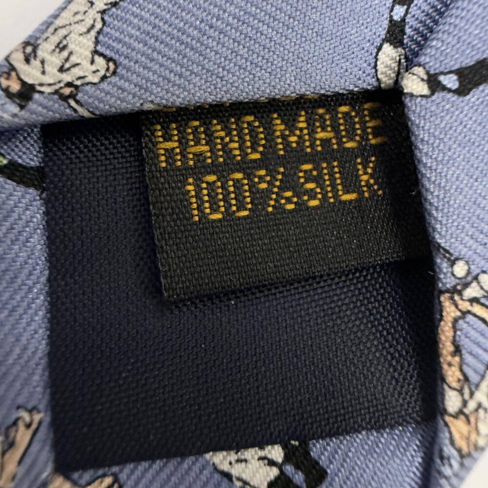 Vintage ALYNN Silk Necktie Baseball Players Sports Novelty Print Blue Tie - Picture 3 of 11